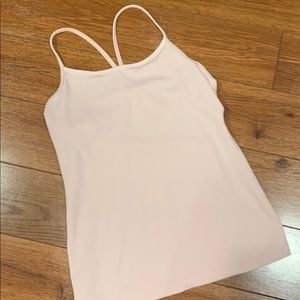 Lululemon power Y tank Light Pink